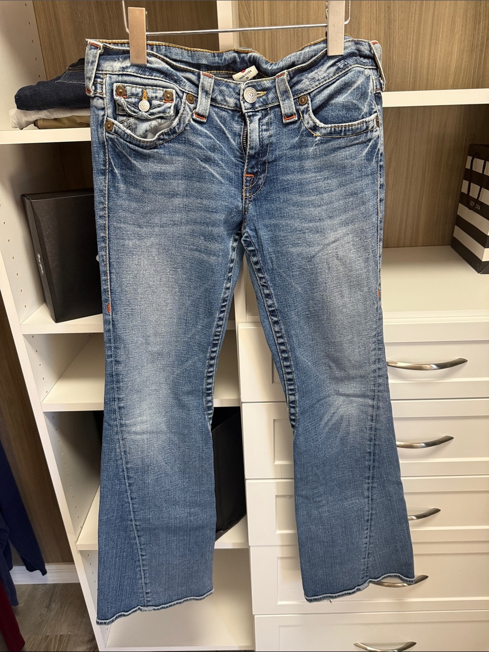 True Religion Light Blue Men's Bootcut Jeans